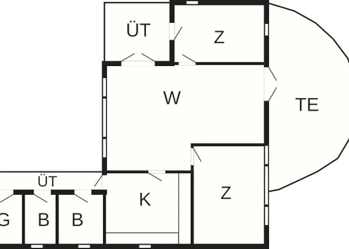 4 Person In Bryrup-by Traum Ferienhaus